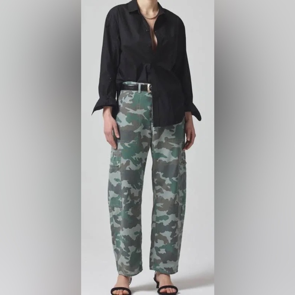 Citizens Of Humanity Camouflage Ankle Jeans marcelle